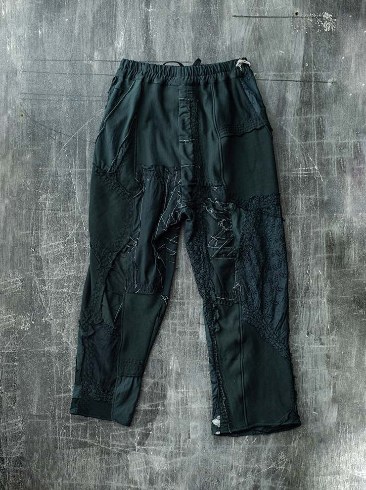 By Walid<br> MENS Hero Trousers / VERT FONCE