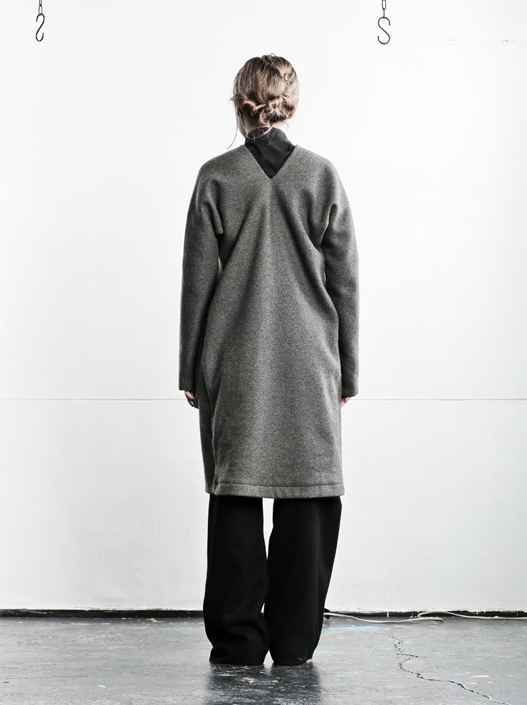 ANDREA CORTELLA<br />キモノコート GREY