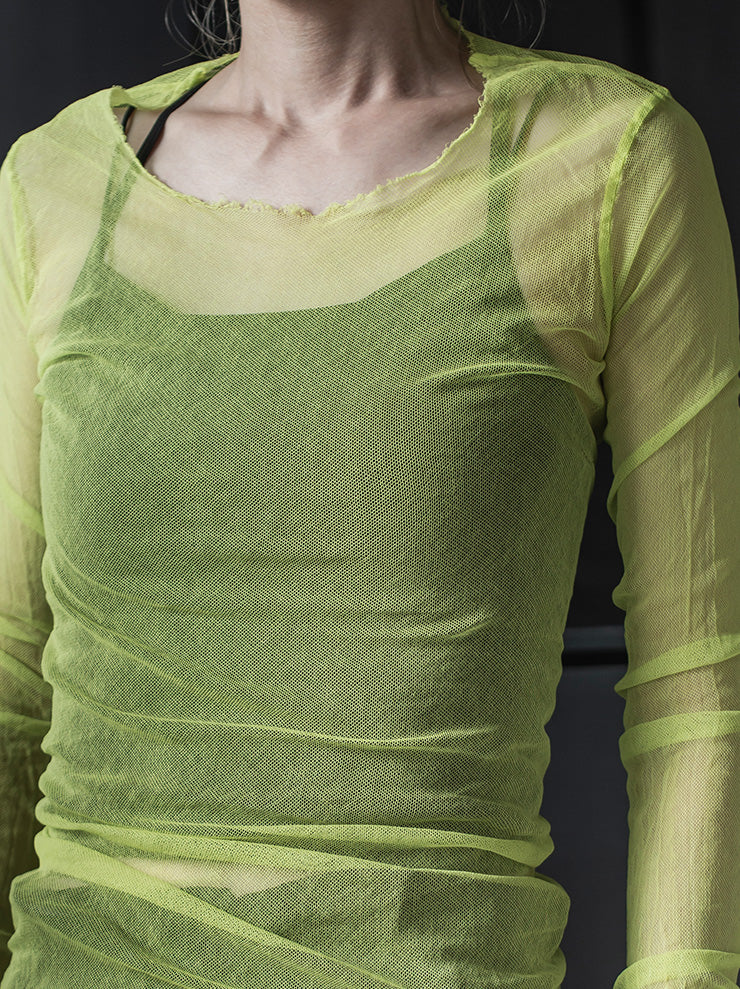 RUNDHOLZ DIP<br> WOMENS tulle tops / SPRING