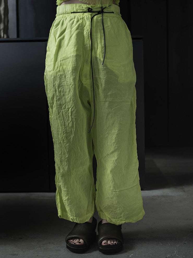 RUNDHOLZ DIP<br> WOMENS cotton trousers / SPRING