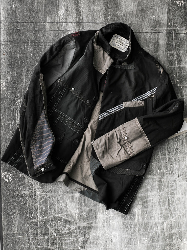 By Walid<br> Men's Milo Jacket DIRTY BLACK