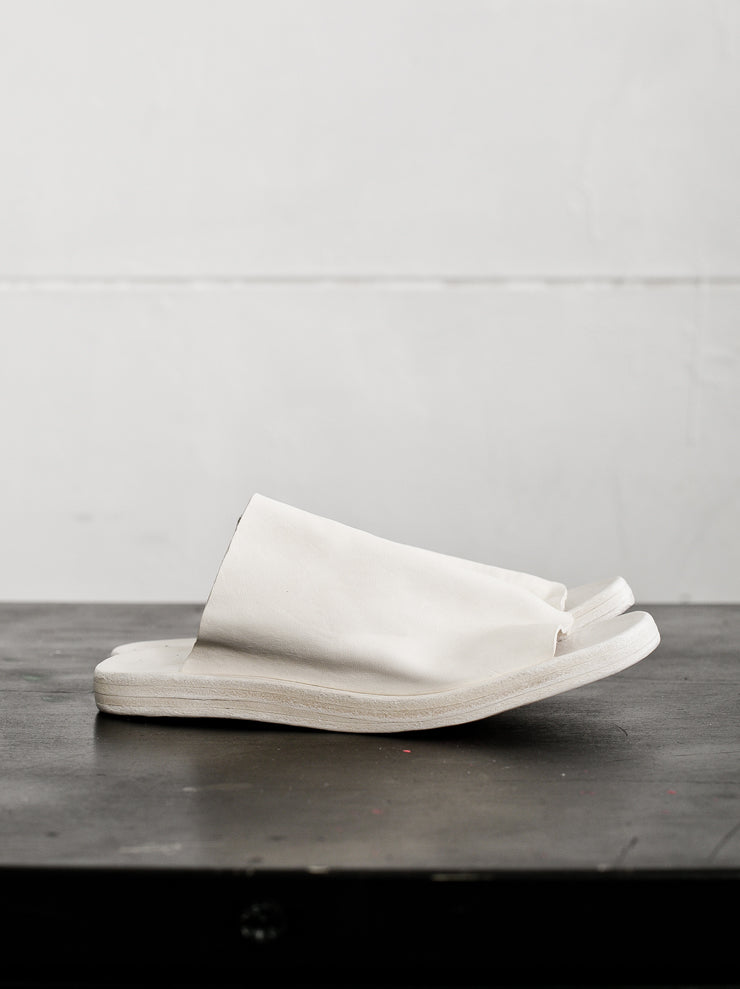 DIMISSIANOS&MILLER <br>Women's Clutter Mule Wedge Sandals WHITE