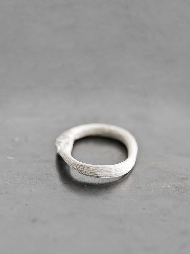 DETAJ <br>HAIR RING / WHITE