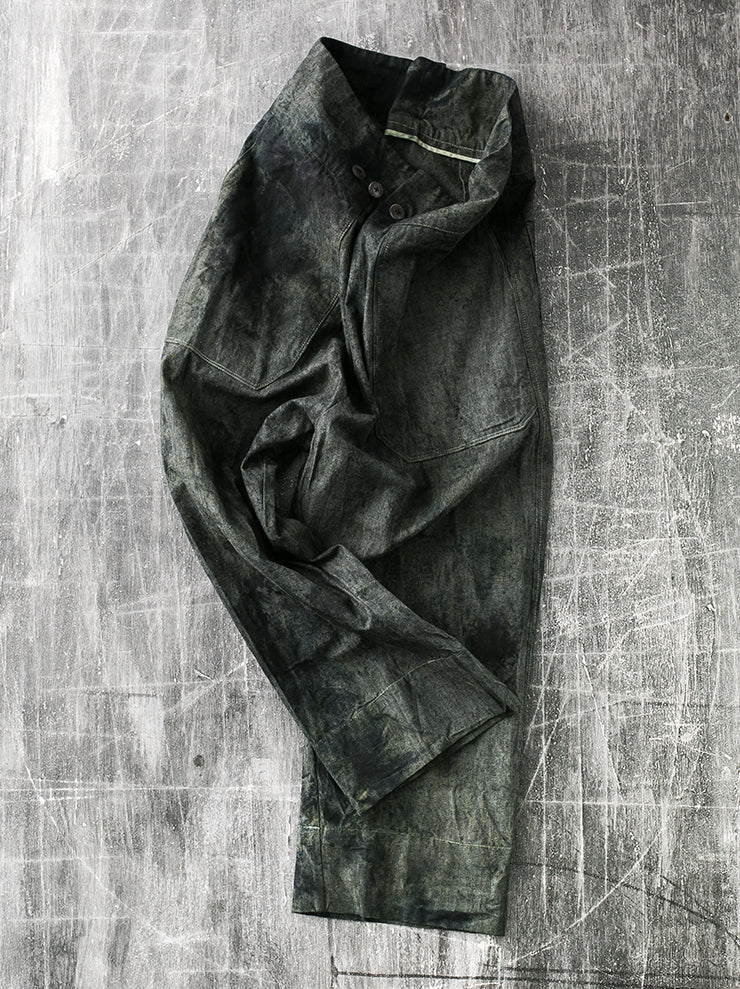 ATELIER SUPPAN <br>WOMENS pleated jeans