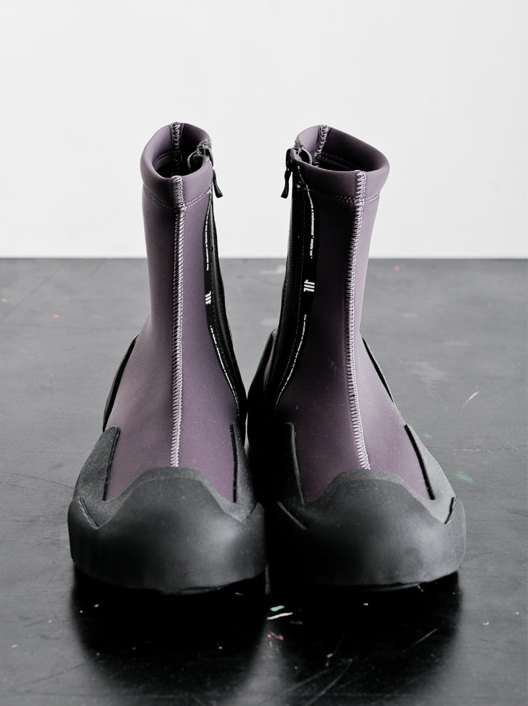 NILøS<br> Bonded edge skinny sneakers PURPLE