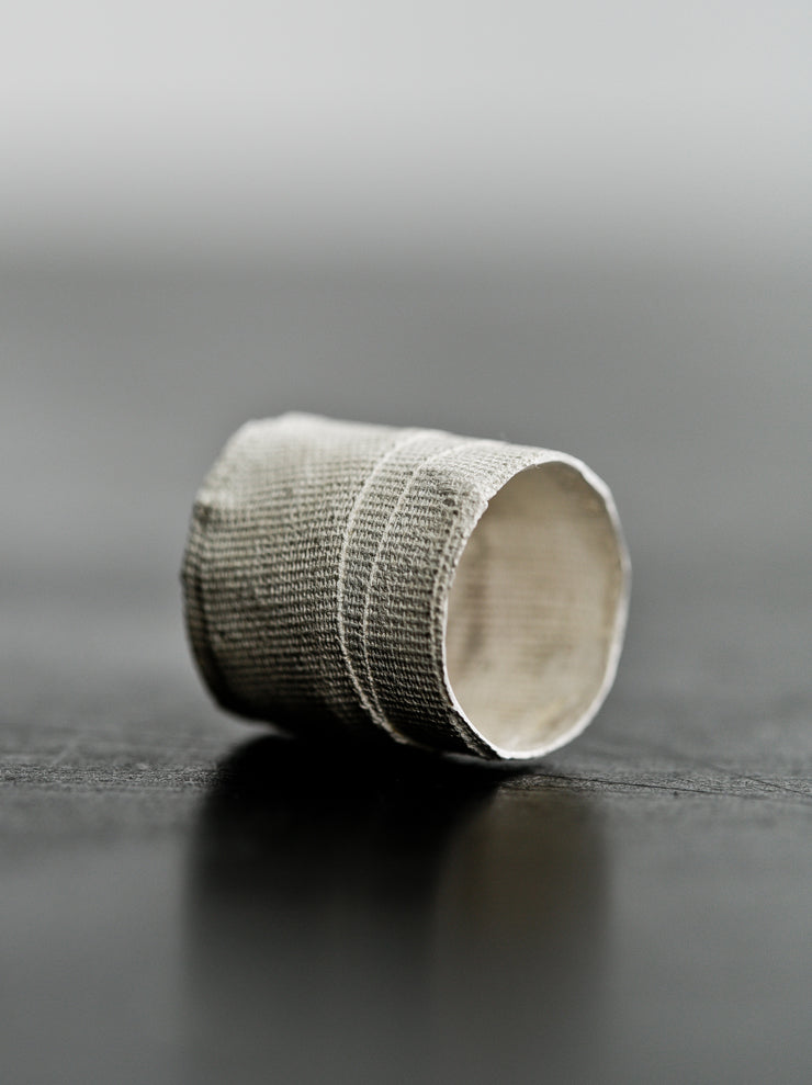 DETAJ <br>BANDAGE RING / WHITE