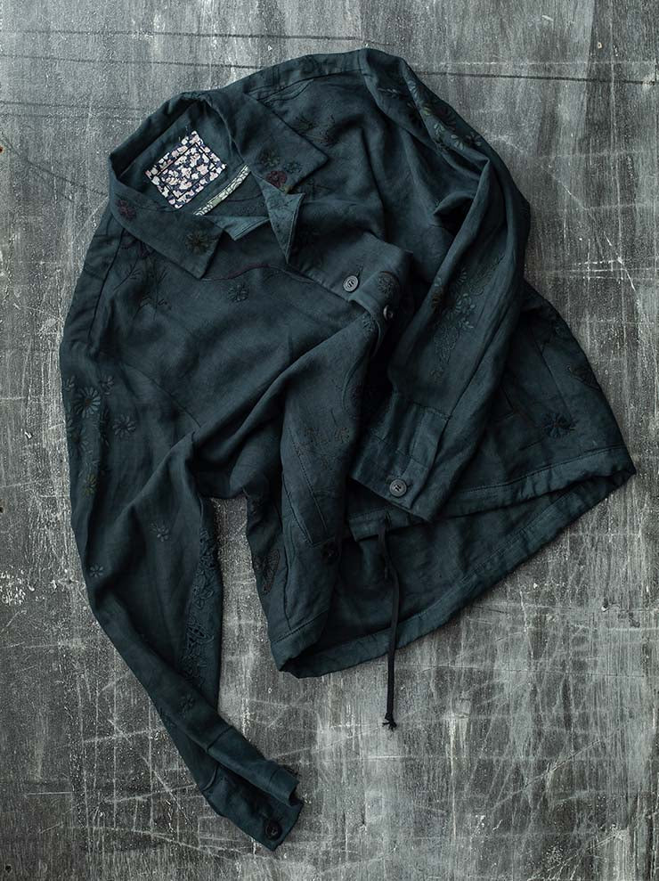 By Walid<br> MENS JONO JACKET / VERT FONCE