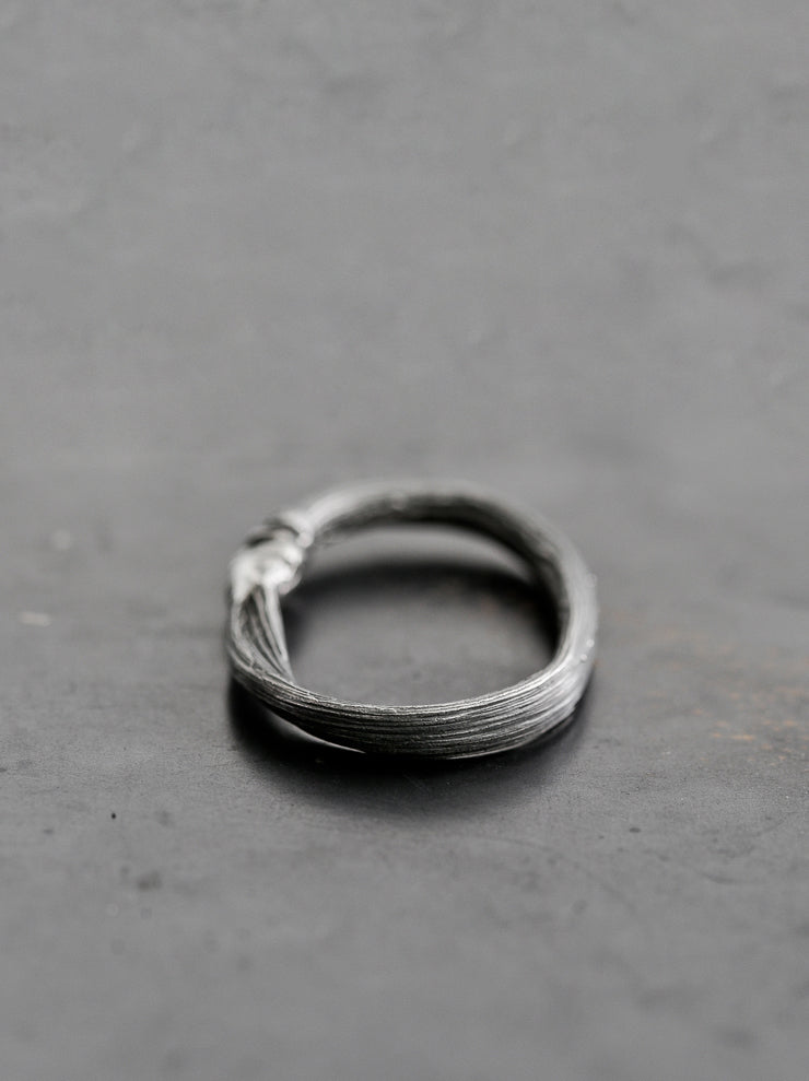DETAJ <br>HAIR RING / BLACK