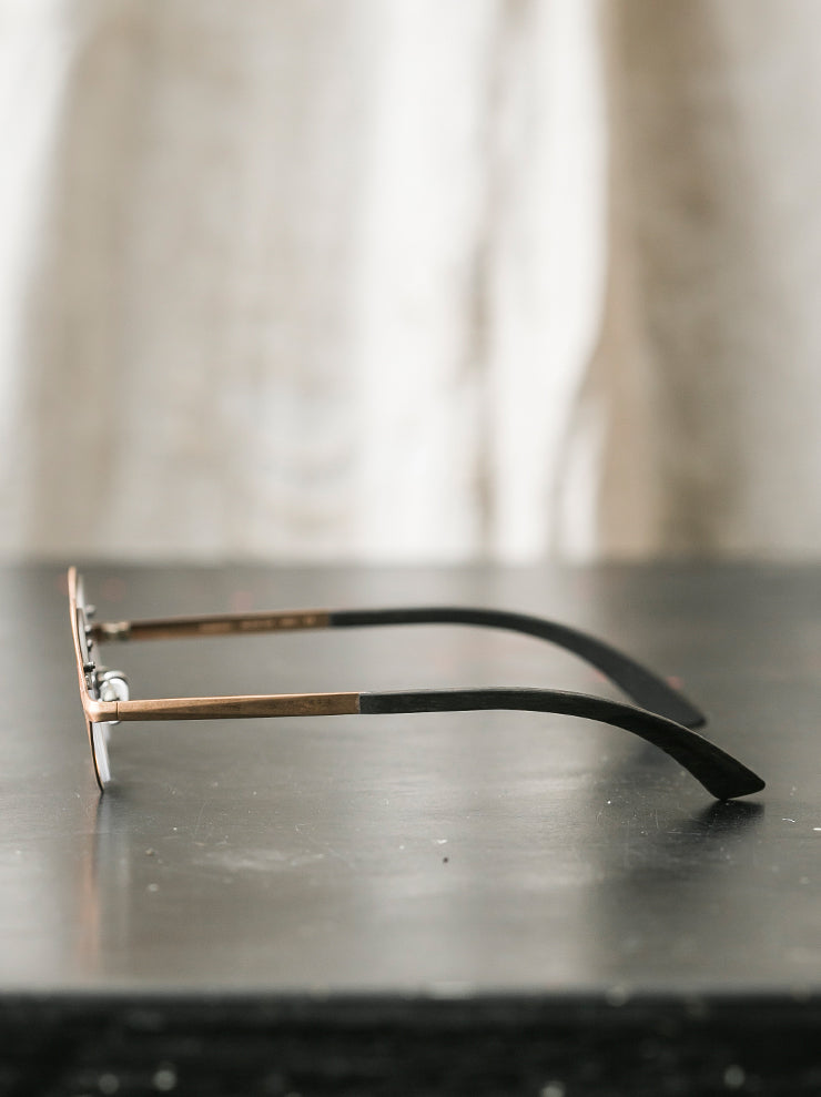 RIGARDS×DETAJ<br> Copper x solid wood sunglasses RED PATINA / RG0825DT