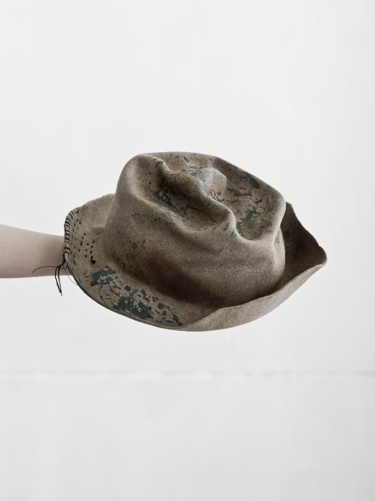 HORISAKI<br> ONE OF A KIND 32 Rabbit Fur Felt Hat