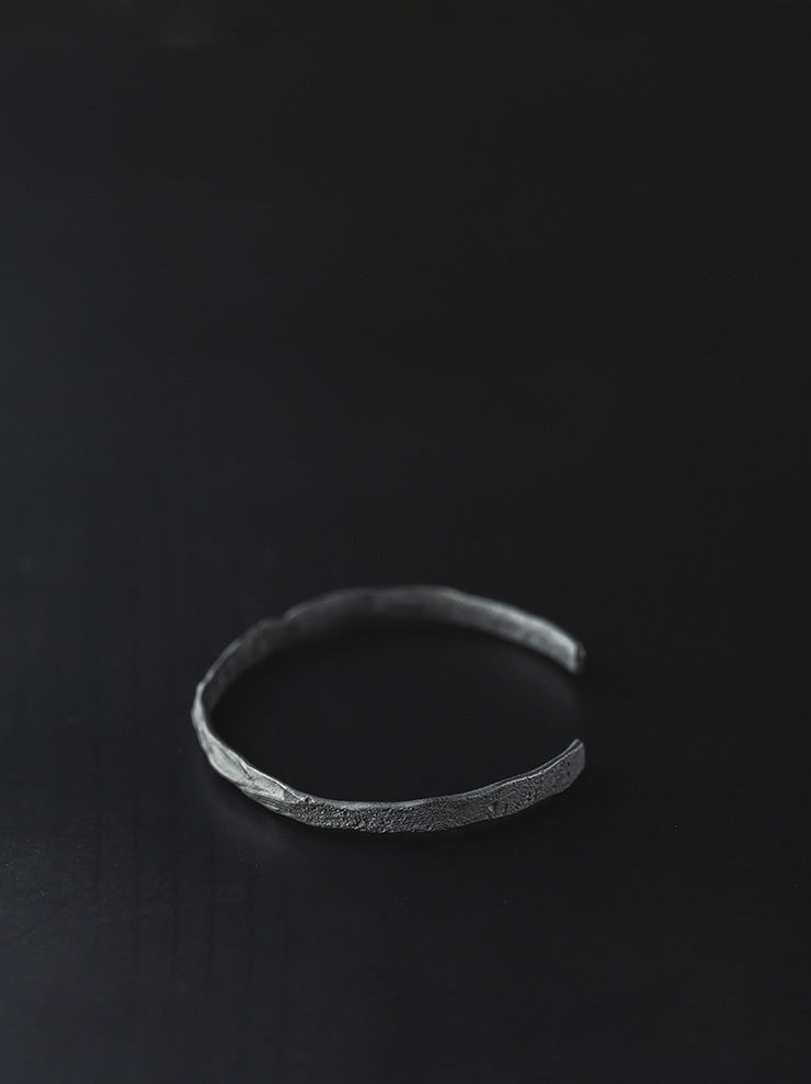 UMA WANG × DETAJ<br>HERB SILVER BRACELET / ROSEMARY / BLACK