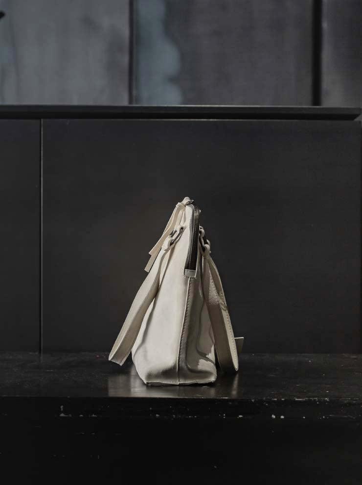 tagliovivo<br> Bowlet bag S / WHITE & SILVER