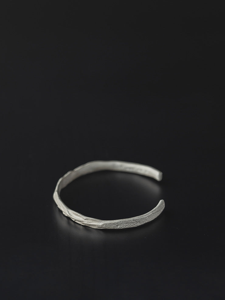 UMA WANG × DETAJ<br> HERB SILVER BRACELET / ROSEMARY / WHITE