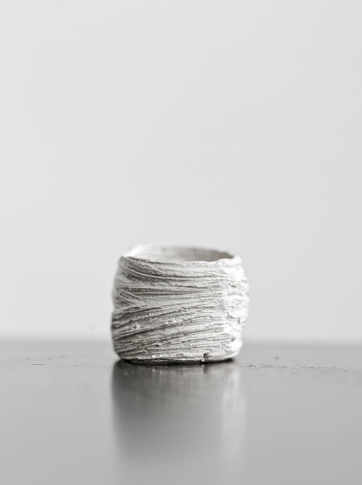 DETAJ <br>HAIR RING / WHITE