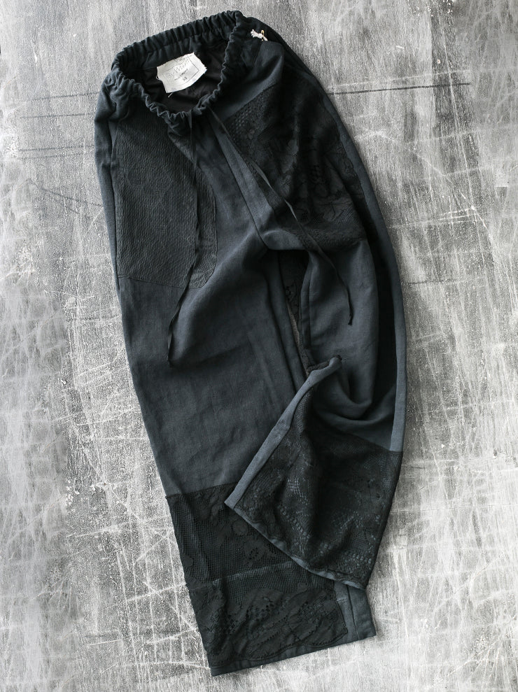 By Walid<br> Women's Mavis Trousers BLACK