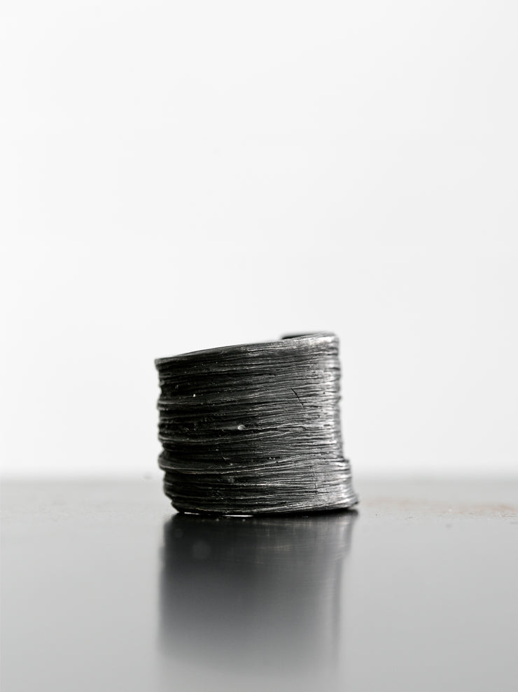 DETAJ <br>HAIR RING / BLACK