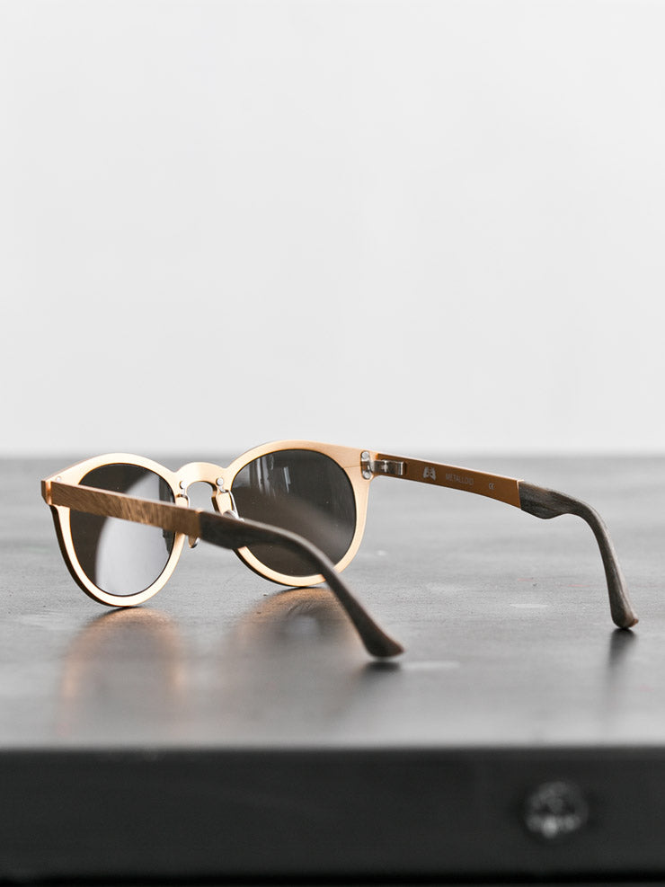 RIGARDS<br/>メタルサングラス<br/>GOLD SANJURO SUNGLASSES / RG0058AL