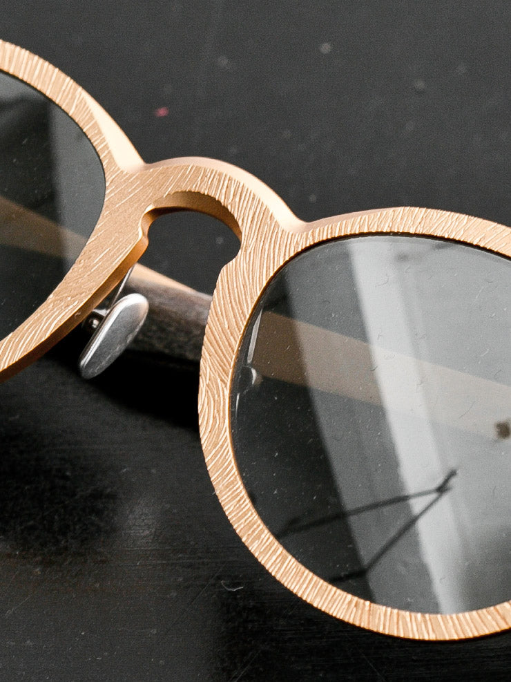 RIGARDS<br/>メタルサングラス<br/>GOLD SANJURO SUNGLASSES / RG0058AL