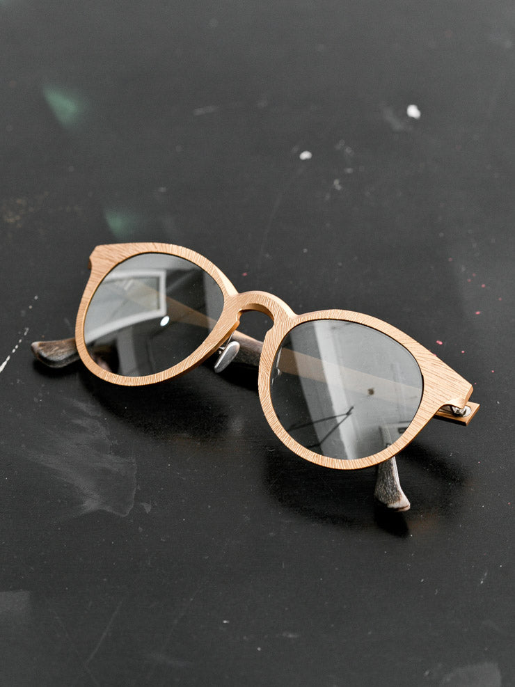 RIGARDS<br/>メタルサングラス<br/>GOLD SANJURO SUNGLASSES / RG0058AL
