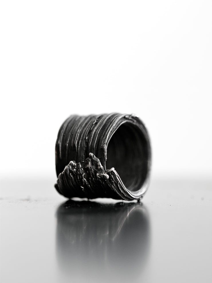 DETAJ <br>HAIR RING / BLACK