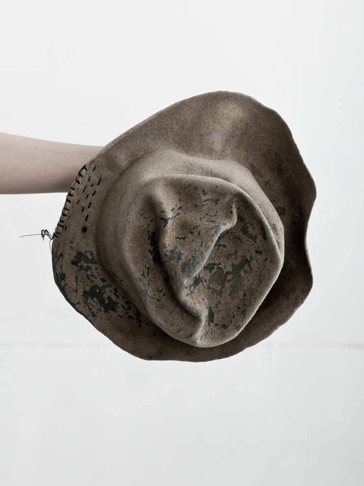 HORISAKI<br> ONE OF A KIND 32 Rabbit Fur Felt Hat