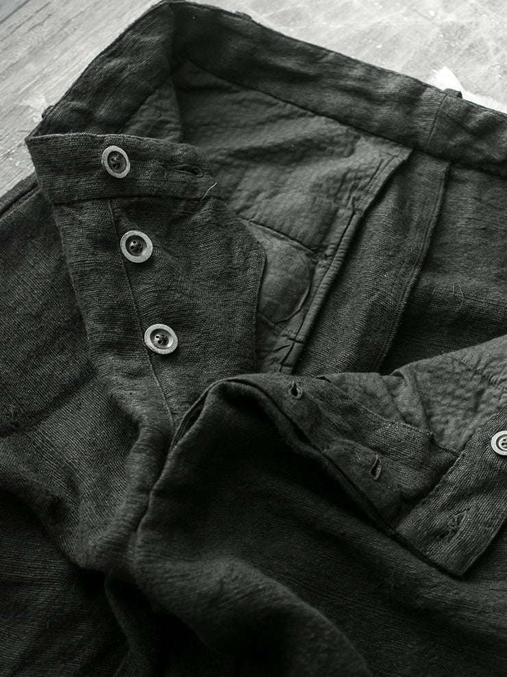 ATELIER SUPPAN<br> MENS handwoven trousers