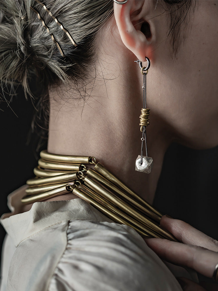 UMA WANG X DETAJ <br>AFRICAN EARRING