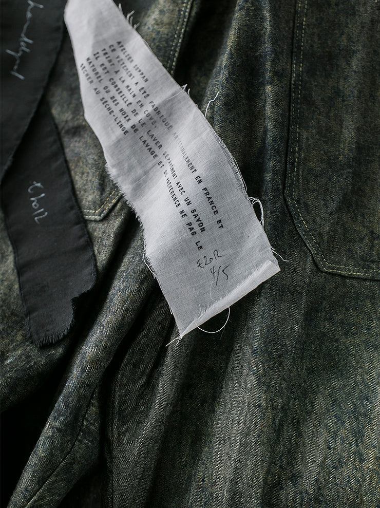 ATELIER SUPPAN <br>WOMENS pleated jeans