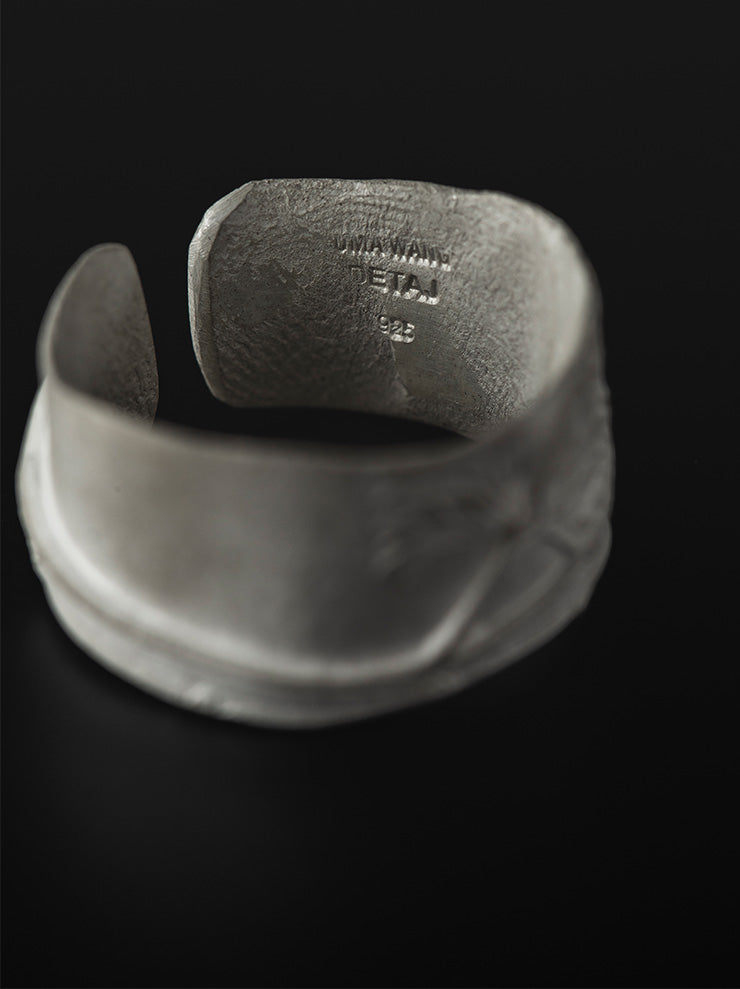UMA WANG × DETAJ<br> HERB SILVER RING / CHERVIL / WHITE