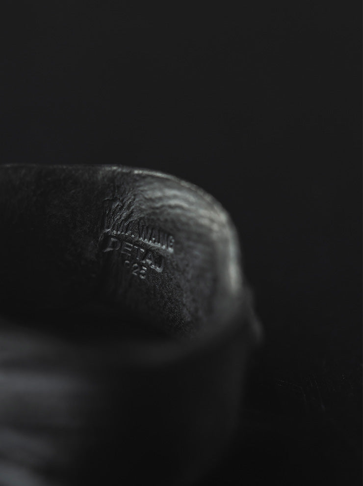 UMA WANG × DETAJ<br> HERB SILVER RING / ROSEMARY / BLACK