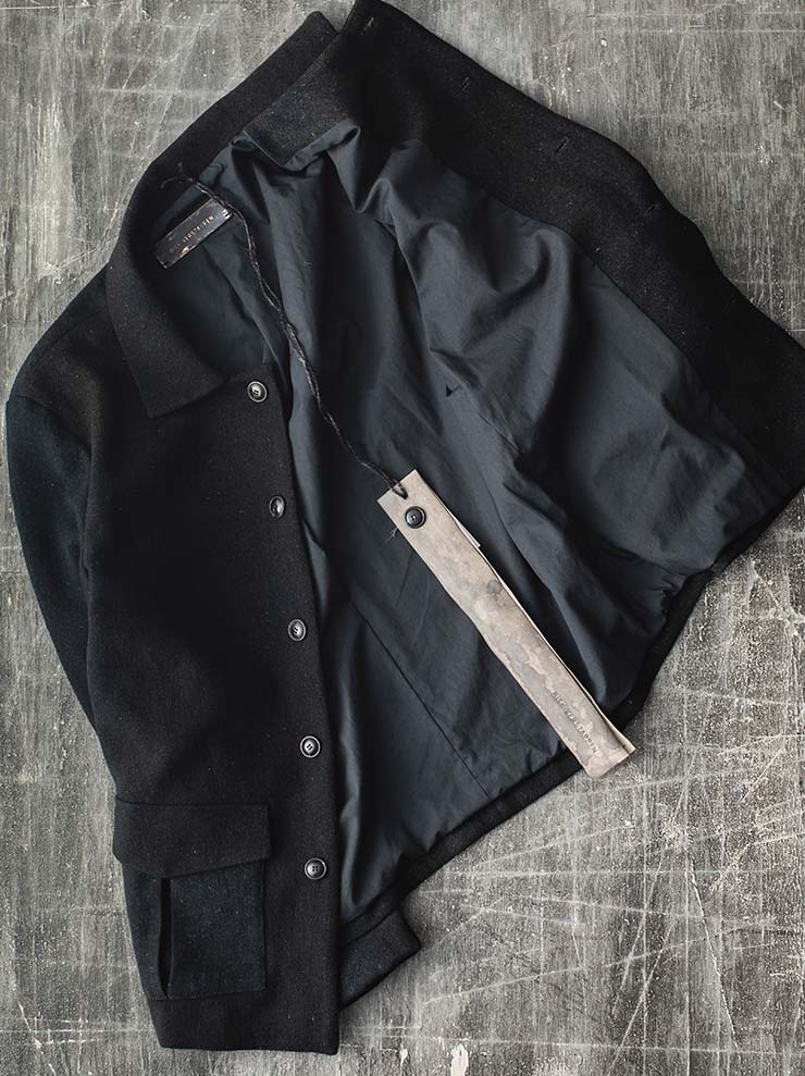 BIEK VERSTAPPEN<br>MENS ドネガルウールツイードジャケット