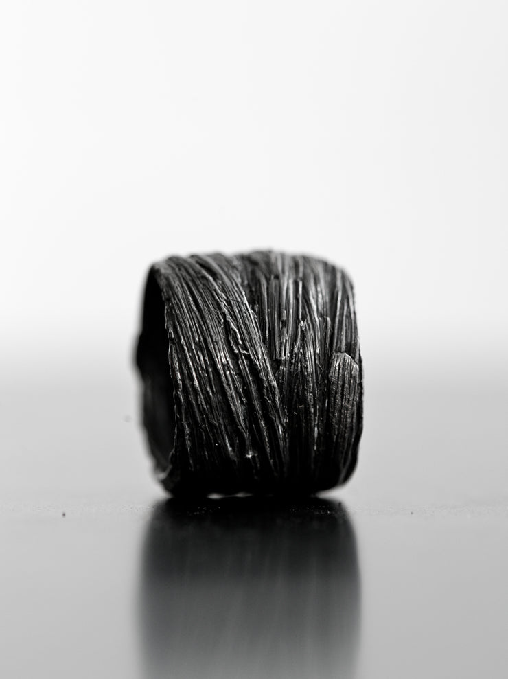 DETAJ <br>HAIR RING / BLACK