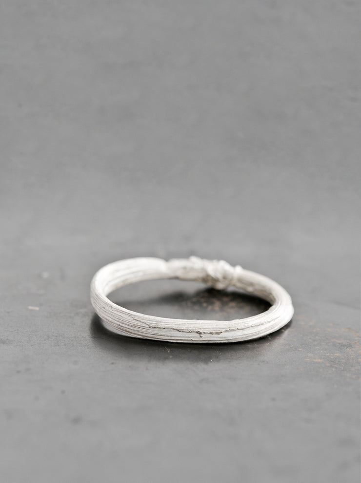 DETAJ <br>HAIR RING / WHITE