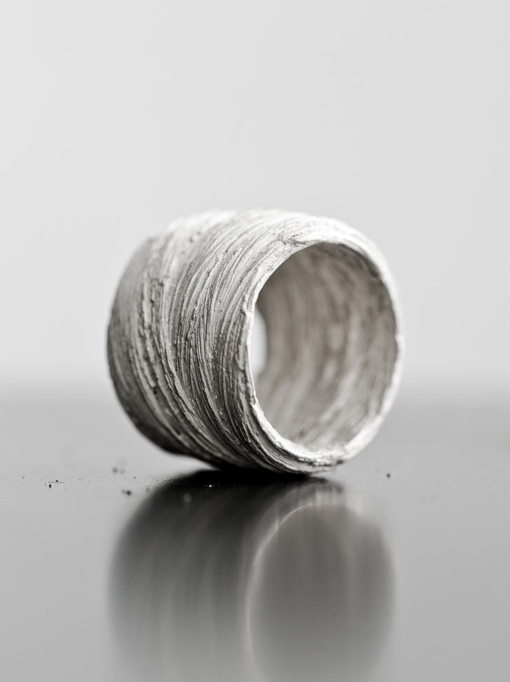 DETAJ <br>HAIR RING / WHITE