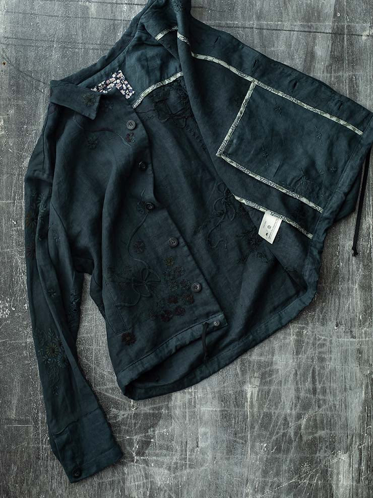 By Walid<br> MENS JONO JACKET / VERT FONCE