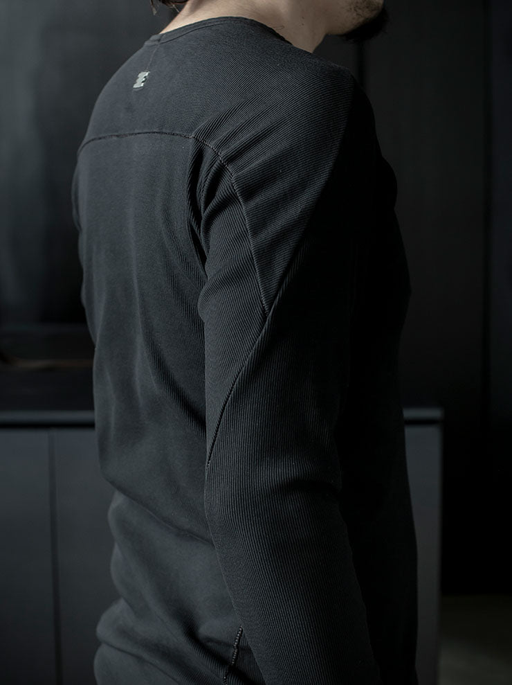 69 by ISAAC SELLAM<br>MENS ロングスリーブTシャツ / NOIR