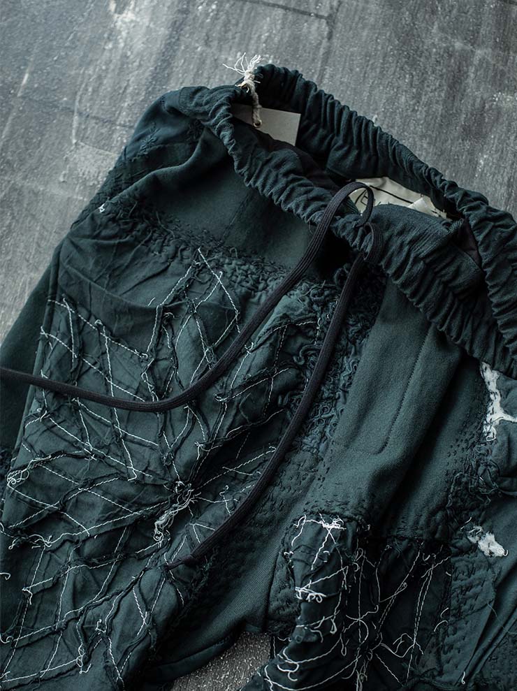 By Walid<br> MENS Hero Trousers / VERT FONCE