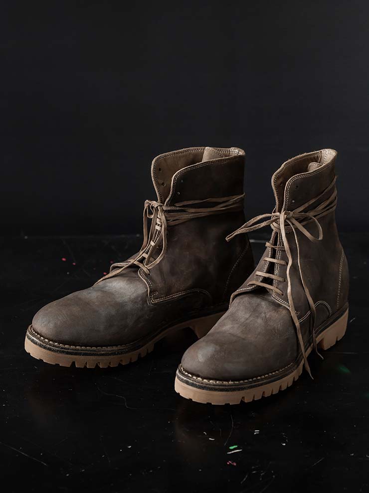 GUIDI<br>MENS レースアップブーツ 795V CO93T / CORDOVAN CONT