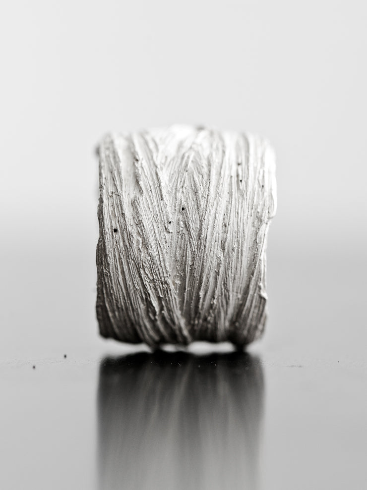 DETAJ <br>HAIR RING / WHITE