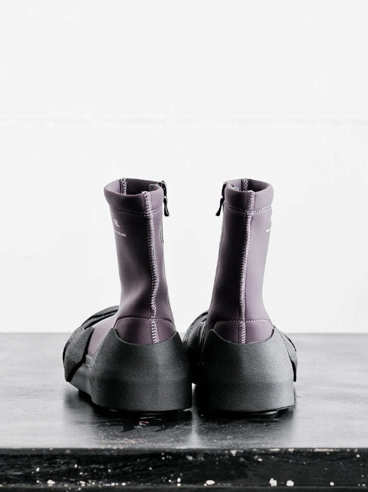 NILøS<br> Bonded edge skinny sneakers PURPLE