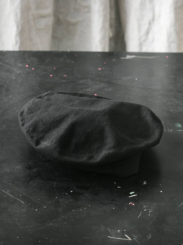 HORISAKI<br> THBASC Cotton Beret BLACK
