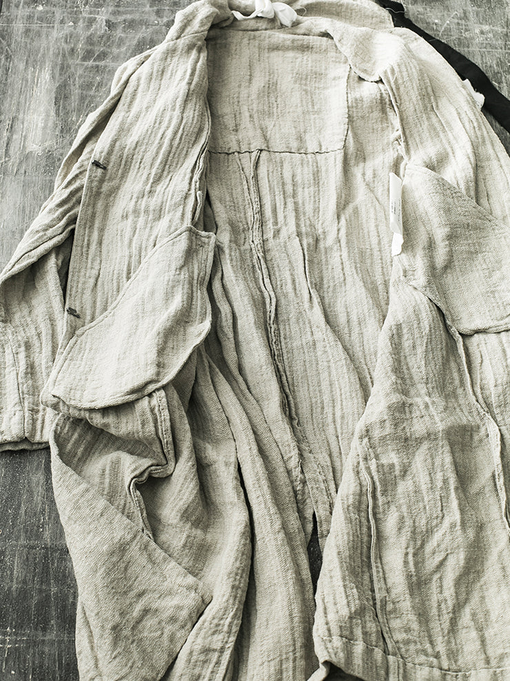 ATELIER SUPPAN<br> WOMENS HEMP COAT