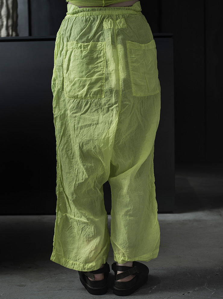 RUNDHOLZ DIP<br> WOMENS cotton trousers / SPRING