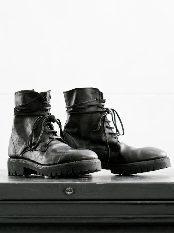 GUIDI<br>WOMENS レースアップブーツ 795V BLKT / SOFT HORSE FG