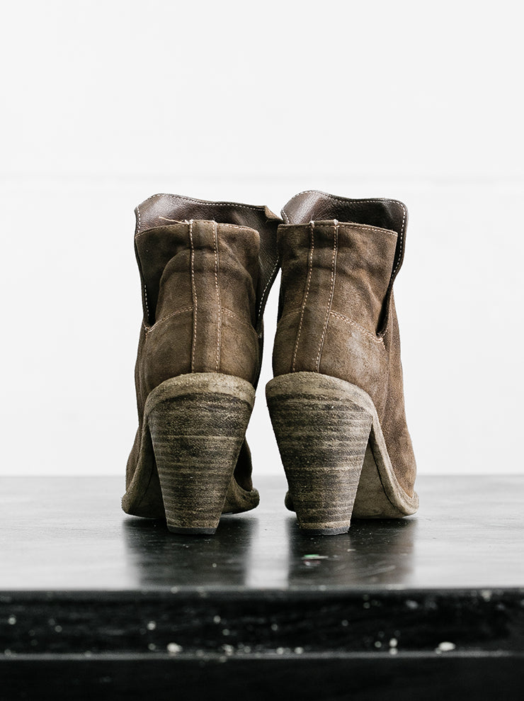 GUIDI<br />ウィメンズ ヒールアンクルブーツ MC87CU CV09T / KANGAROO REVERSE