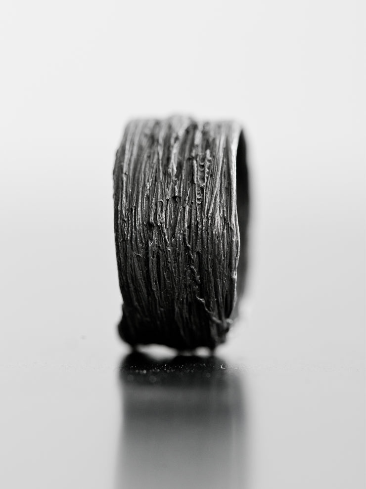 DETAJ <br>HAIR RING / BLACK