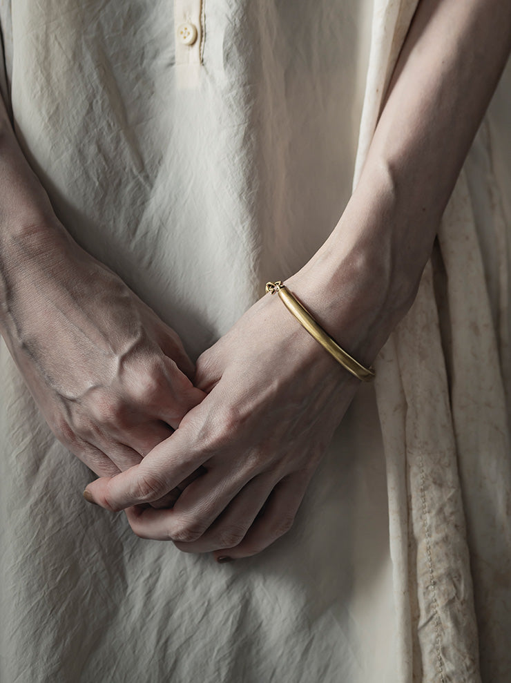 UMA WANG X DETAJ <br>AFRICAN BRASS BRACELET