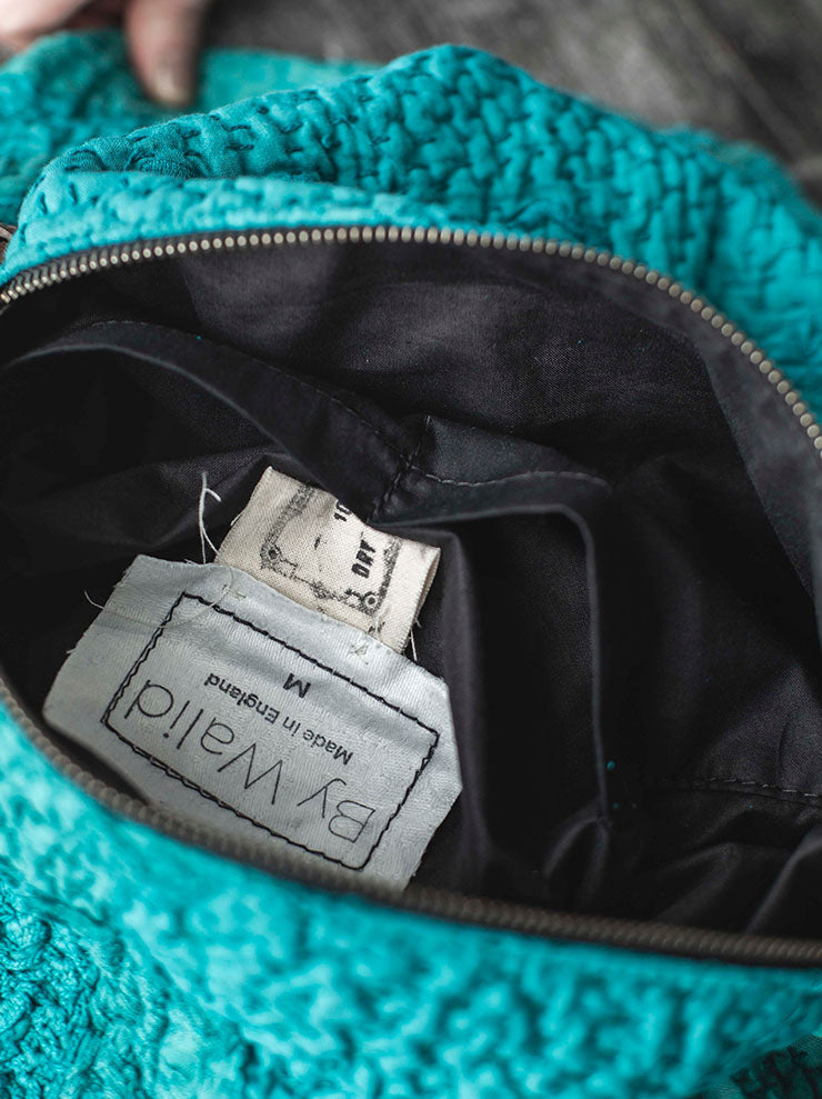By Walid<br> UNISEX Ryan bag / TEAL