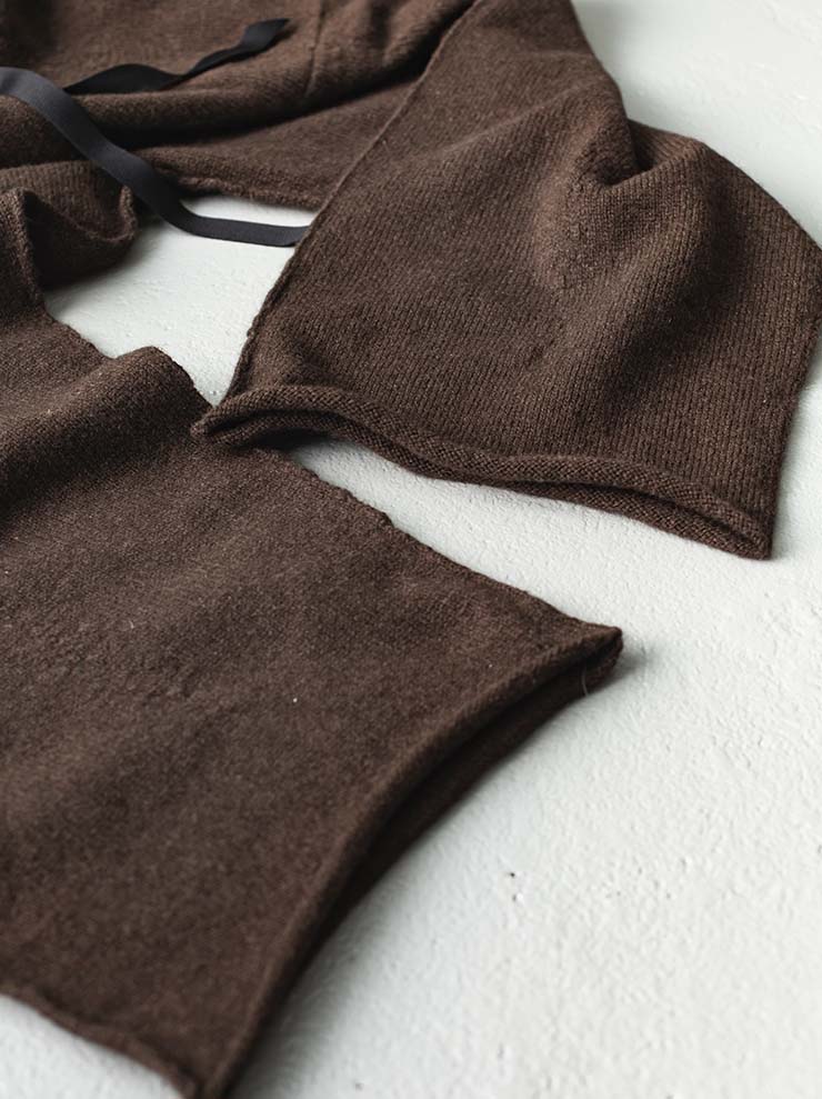 DANIEL ANDRESEN<br> Cormorant long fit trousers / Chocolate