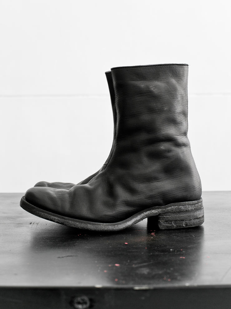 A DICIANNOVEVENTITRE <br>ウィメンズサイドジップブーツ ST9 / BLACK